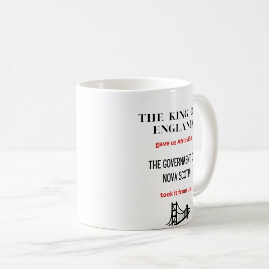 Africville leeft mok (Voorkant rechts)