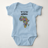 AFRIKA2, "A" is voor AFRIKA Romper (Voorkant)