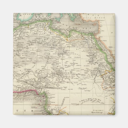 Afrika 10 magneet (Voorkant)