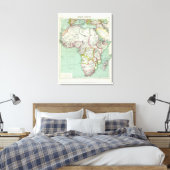 Afrika 12 canvas afdruk (Insitu (Slaapkamer))