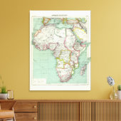 Afrika 12 canvas afdruk (Insitu (Woonkamer))