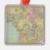 Afrika 12 metalen ornament (Voorkant)