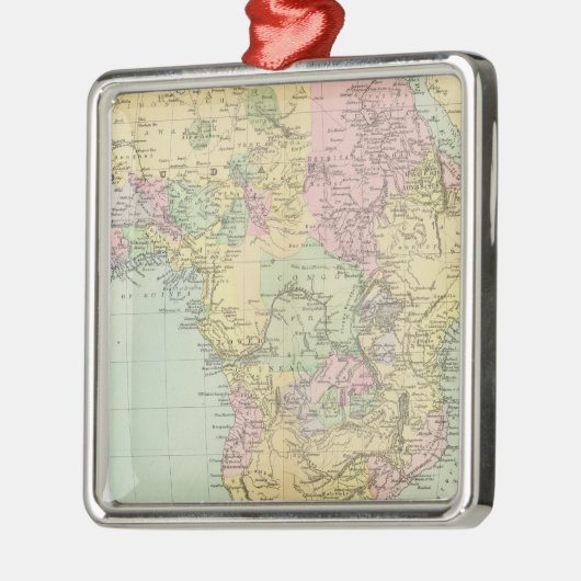 Afrika 12 metalen ornament (Links)