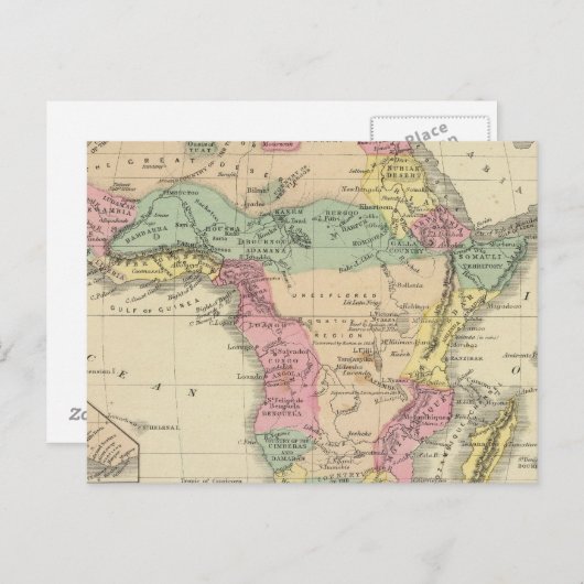 Afrika 13 briefkaart (Voorkant / Achterkant)