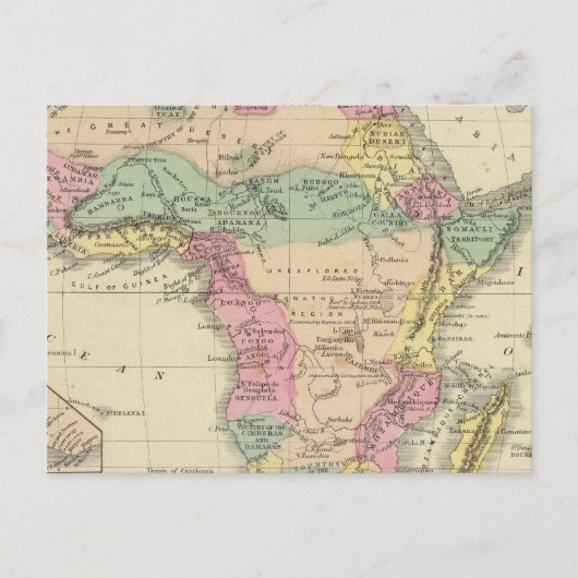 Afrika 13 briefkaart (Voorkant)