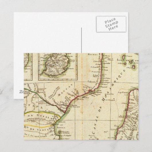 Afrika 14 briefkaart (Voorkant / Achterkant)