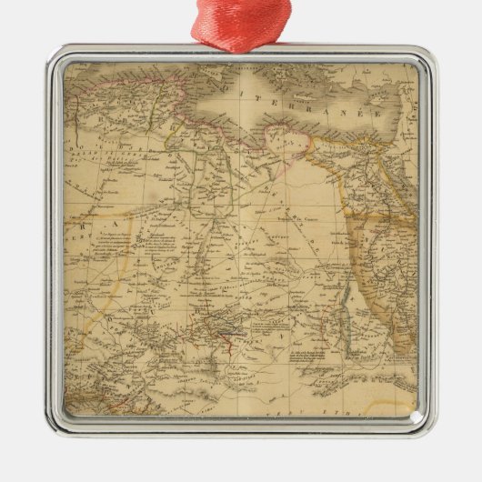 Afrika 14 metalen ornament (Voorkant)