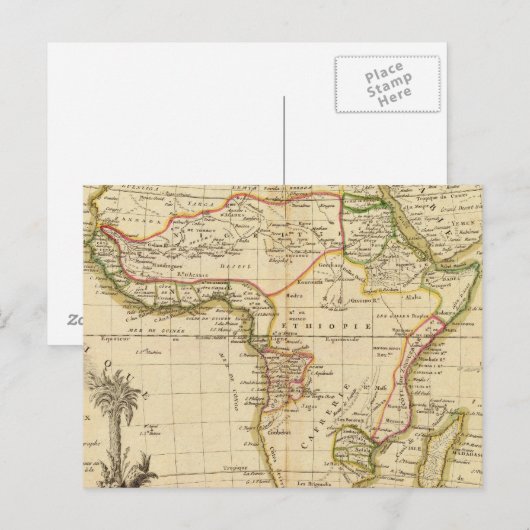 Afrika 15 briefkaart (Voorkant / Achterkant)