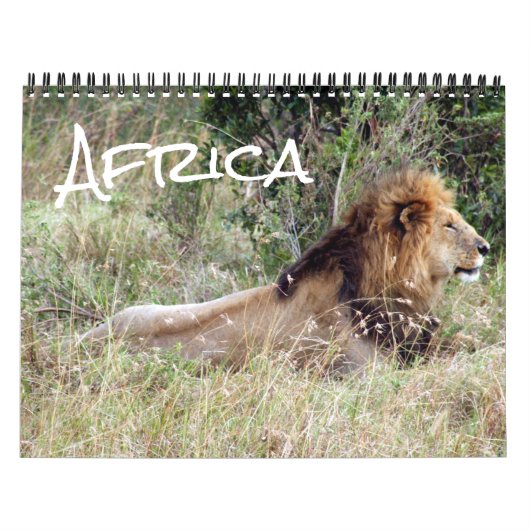 Afrika 15 maanden 2026 kalender (Hoes)
