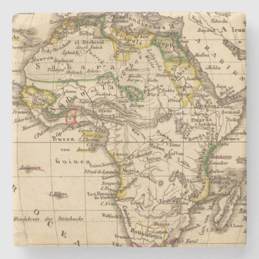 Afrika 16 stenen onderzetter (Voorkant)