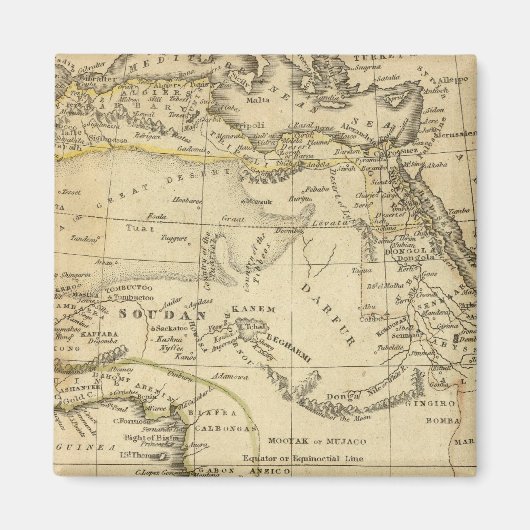 Afrika 17 magneet (Voorkant)