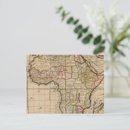 Afrika 19 briefkaart (Staand voorkant)