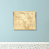Afrika 19 canvas afdruk (Insitu (Houten vloer))
