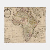 Afrika 19 fleece deken (Voorkant (Horizontaal))