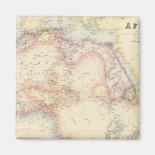 Afrika 19 magneet (Voorkant)