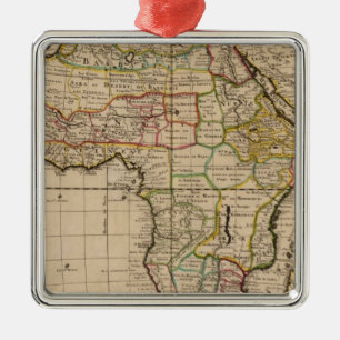 Afrika 19 metalen ornament