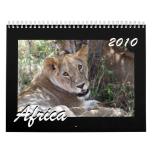 Afrika 2010 15-maandenkalender kalender