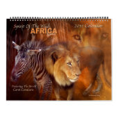 Afrika 2011 Art Calendar Kalender (Hoes)