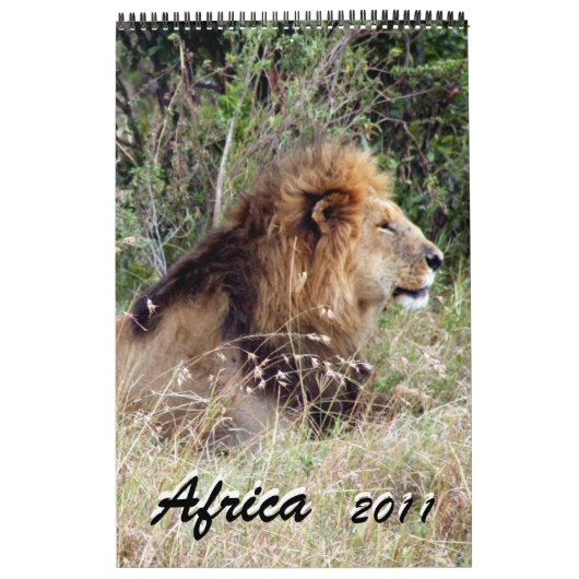Afrika 2011 Kalender van 15 maanden (Hoes)