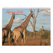Afrika - 2026 Kalender (Hoes)