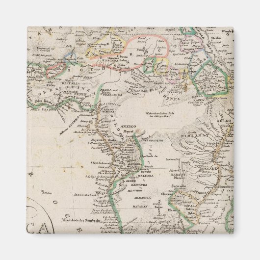 Afrika 21 magneet (Voorkant)