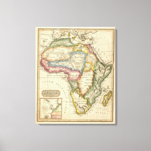 Afrika 22 canvas afdruk (Voorkant)