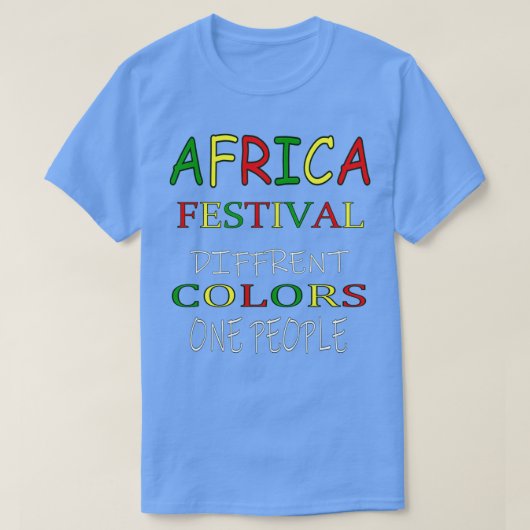 Afrika 23 t-shirt (Design voorkant)