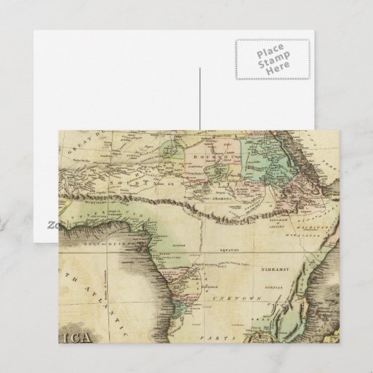 Afrika 25 briefkaart (Voorkant / Achterkant)