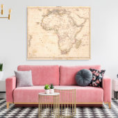 Afrika 26 canvas afdruk (Insitu (Woonkamer))
