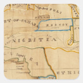 Afrika 26 vierkante sticker (Voorkant)