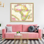 Afrika 2 canvas afdruk (Insitu (Woonkamer))