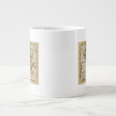 Afrika 2 grote koffiekop (Voorkant)