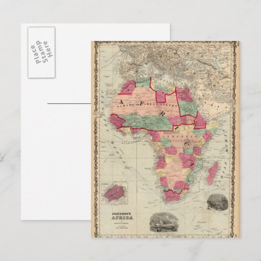 Afrika 30 briefkaart (Voorkant / Achterkant)