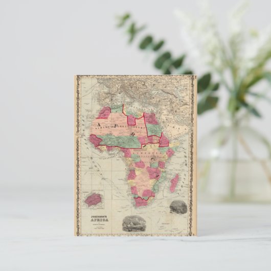 Afrika 30 briefkaart (Staand voorkant)