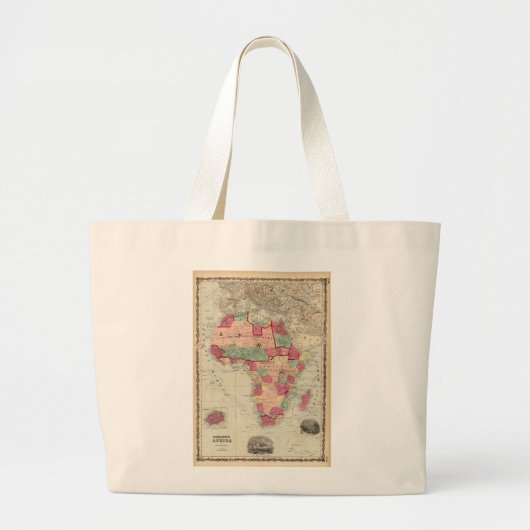 Afrika 30 grote tote bag (Voorkant)