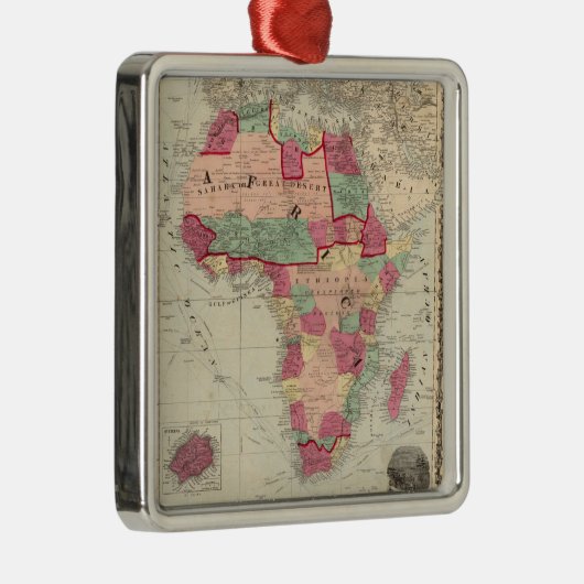 Afrika 30 metalen ornament (Rechts)