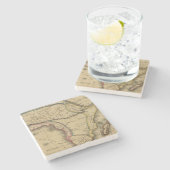 Afrika 30 stenen onderzetter (Zijkant)