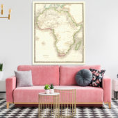 Afrika 33 canvas afdruk (Insitu (Woonkamer))