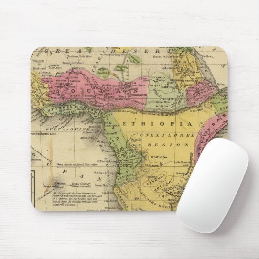 Afrika 33 muismat (Met muis)