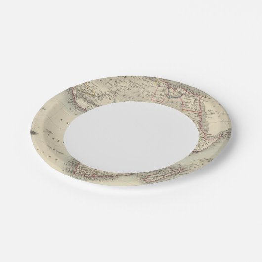 Afrika 33 papieren bordje (Gekanteld)