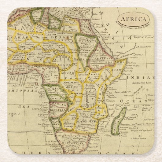 Afrika 34 kartonnen onderzetters (Voorkant)