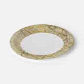 Afrika 34 papieren bordje (Gekanteld)