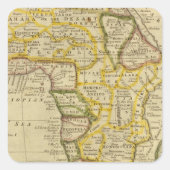 Afrika 34 vierkante sticker (Voorkant)