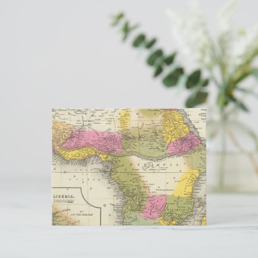 Afrika 36 briefkaart (Staand voorkant)