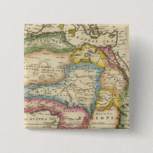 Afrika 36 vierkante button 5,1 cm