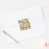 Afrika 36 vierkante sticker (Envelop)