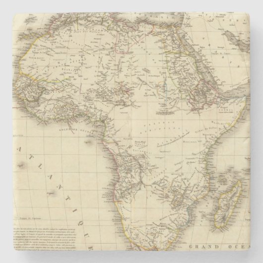 Afrika 3 2 stenen onderzetter (Voorkant)