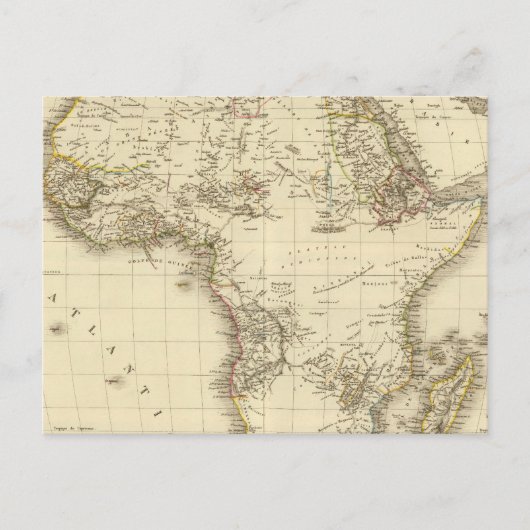 Afrika 3 briefkaart (Voorkant)