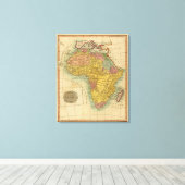 Afrika 3 canvas afdruk (Insitu (Houten vloer))