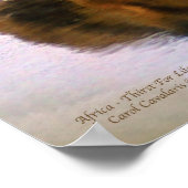 Afrika - 3de voor levenskunst Poster/afdrukken Poster (Hoek)